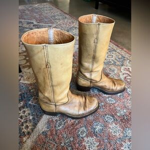 True Vintage Frye Black Label Banana Campus Boots